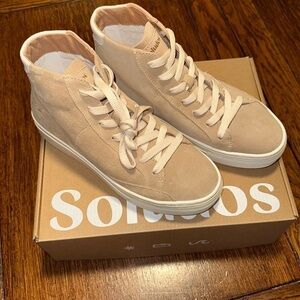 NWT Soludos Ibiza High Top Sneakers size 7.5